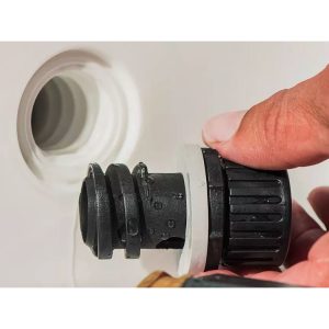 Yeti Drain Plug Hose Connection